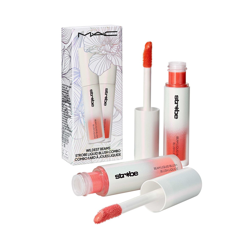 M &middot; A &middot; C WILDEST BEAMS STROBE LIQUID BLUSH DUO (SET DE LABIOS)